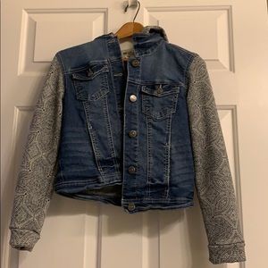 Jean Jacket meet hoodie